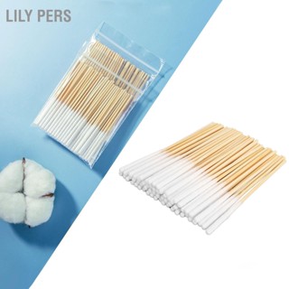 Lily Pers 60※ สําลีก้าน หนา ยาว 8 ซม. ปลอดภัย