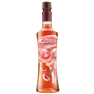 Senorita Peach Flavoured Syrup น้ำเชื่อมแต่งกลิ่นพีช 750ML (05-8053)