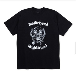 Neighborhoods ใหม่ เสื้อยืดแขนสั้น พิมพ์ลาย Moto Head Band