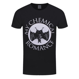 เสื้อยืด พิมพ์ลาย My Chemical Roce Bat สีดํา สําหรับผู้ชาย 190438