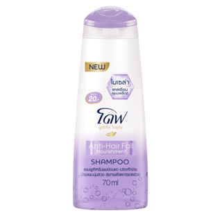 โดฟ สีม่วง แชมพู แอนตี้แฮร์ฟอล 70มล.DOVE SHAMPOOANTI HAIRFALL70ML.