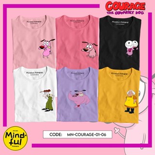 COURAGE THE COWARDLY DOG MINI GRAPHIC TEES | MINDFUL APPAREL T-SHIRT_02