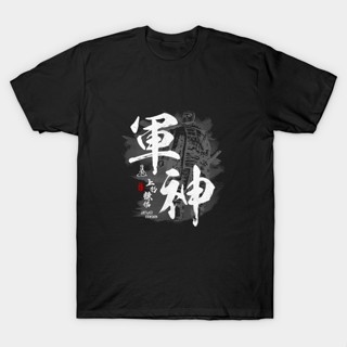 Casual Cotton Uesugi Kenshin God Of War Calligraphy MenS T Shirts Holiday Present_02