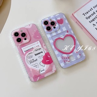 เคสซิลิโคนนิ่ม tpu ลายหัวใจ สําหรับ Oppo A15 A16 A17 A16K A31 A9 A5 A53 A54 A55 A57 A74 A76 A92 A52 A8