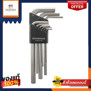 HEX หกเหลี่ยม BONDHUS #39199 8 ชิ้น/ชุดHEX KEY SET BONDHUS #39199 8EA/SET