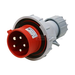 "DAKO PLUG" HTN 0251 ปลั๊กตัวผู้กลางทางกันน้ำ (3P+N+E) 32A 400V 6H IP67