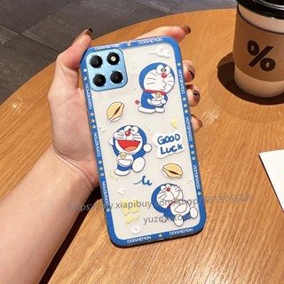 พร้อมส่ง เคสโทรศัพท์มือถือแบบนิ่ม กันกระแทก ลายการ์ตูนโดราเอมอน สําหรับ Honor X8a X7a 2023 เคส Phone Case