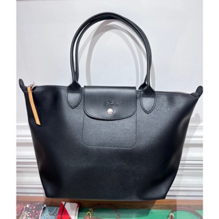 LONGCHAMP 【PROMO 2023 ใหม่ limited edition 】กระเป๋าสะพายไหล่ หนังแกะ ด้ามจับยาว ขนาดใหญ่ 2 สี 1899