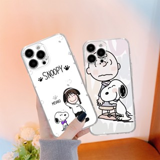 เคสโทรศัพท์มือถือแบบนิ่ม TPU ลายสนูปปี้ สําหรับ IPhone 13 12 11 Pro ProMax 6 6s 7 8er 6Plus 7Plus 8Plus X XS XR XSmax SE2020 SE3 QMZT