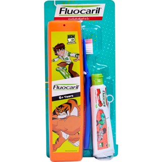 ฟลูโอคารีลชุดแปรงฟันเบ็นเท็น 6 ปีขึ้นไปFLUOCARIL BENTEN TOOTHBRUSH SET 6 Y UP