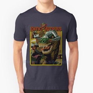 ใหม่ Dino Riders! เสื้อยืด แฟชั่นสําหรับผู้ชาย