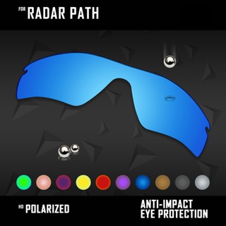 Oowlit เลนส์โพลาไรซ์ แบบเปลี่ยน หลากสี สําหรับแว่นกันแดด Oakley Radar Path 8W3R