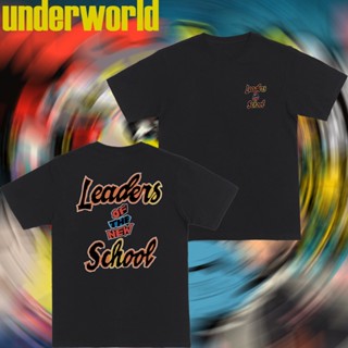 T-Shirtเสื้อยืด ลาย LEADERS OF THE NEW SCHOOL สไตล์วินเทจ S-5XL