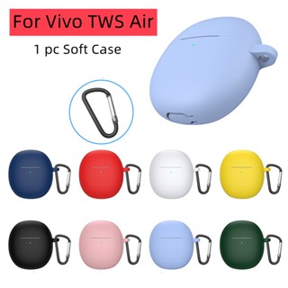 เคสหูฟัง กันกระแทก สีพื้น สําหรับ VIVO TWS Air VIVO TWS