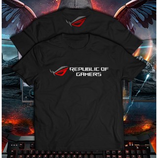 ASUS ROG REPUBLIC OF GAMERS T SHIRT - GAMERS SHIRT DESIGN QUALITY COTTON MEN TSHIRT_04