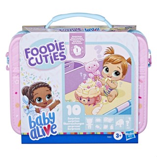 Baby Alive Foodie Cuties, Sun Series 3, Baby Doll Set with 10 Surprises Baby Alive Foodie Cuties, Sun Series 3, ชุดตุ๊กตาเด็ก พร้อมเซอร์ไพรส์ 10 ชิ้น