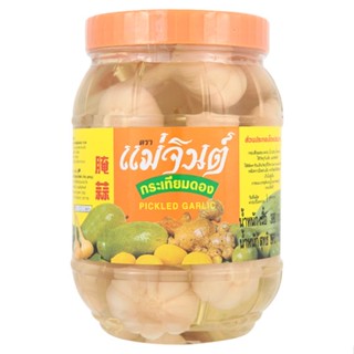 แม่จินต์กระเทียมดอง JIN 870 กรัมMAEPICKLED GARLIC 870G.