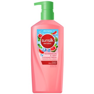 ซันซิล NATURAL เนเชอรัล ครีมนวดแตงโมมินท์400มล.SUNSILK CONDI WATERMELONMINT400