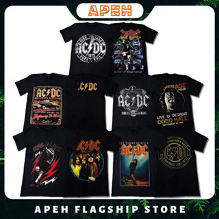 Rock Paradise acdc Band Series T-shirt High Quality Mens and Womens Cotton T-shirt_05