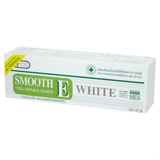 กรัมผลิตภัณฑ์ดูแลผิวหน้าSMOOTH สมูทอีครีมพลัสไวท์ 60 ขนาด E CREAM PLUS WHITE60G