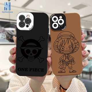 เคสโทรศัพท์มือถือ TPU แบบนิ่ม ลายการ์ตูนวันพีช สําหรับ IPhone 12 11 13 PRO MAX 6 7 6S 8 Plus X XR XS MAX Se 2020 6SPlus 7Plus 6Plus 8Plus XSMAX