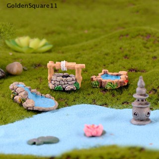 Goldensquare เรซิ่นจิ๋ว สําหรับตกแต่งบ้าน สวนจิ๋ว DIY