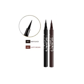 Mei Linda Matte Ink Pen Liner Eyeliner #MC3080 : meilinda เมลินดา แมทท์ อิงค์ เพน อายไลเนอร์ x 1 ชิ้น beautybakery