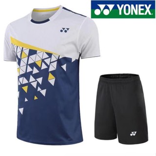 Yonex เสื้อกีฬาแบดมินตัน ระบายอากาศ แห้งเร็ว สําหรับผู้ชาย ผู้หญิง