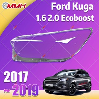 ฝาครอบเลนส์ไฟหน้า สําหรับ Ford Kuga 2017-2019 เลนส์ไฟหน้า ฝาครอบไฟหน้า ไฟหน้ารถยนต์ ไฟหน้าสําหรับ ฝาครอบไฟหน้าตรงรุ่น ฝาครอบเลนส์  headlamp cover ไฟหน้า โคมไฟหน้า ฝาครอบเลนส์