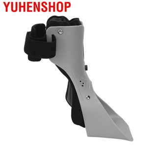 Yuhenshop Foot Drop Brace Adjustable Rotary Buckle Soft Posture Correct Ankle Orthosis for Hemiplegia