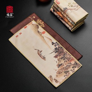 [ชุดชามักพาย] สูง-จบ ชาผ้าขนหนูชาผ้าหนาดูดซับน้ํา เซน โต๊ะน้…