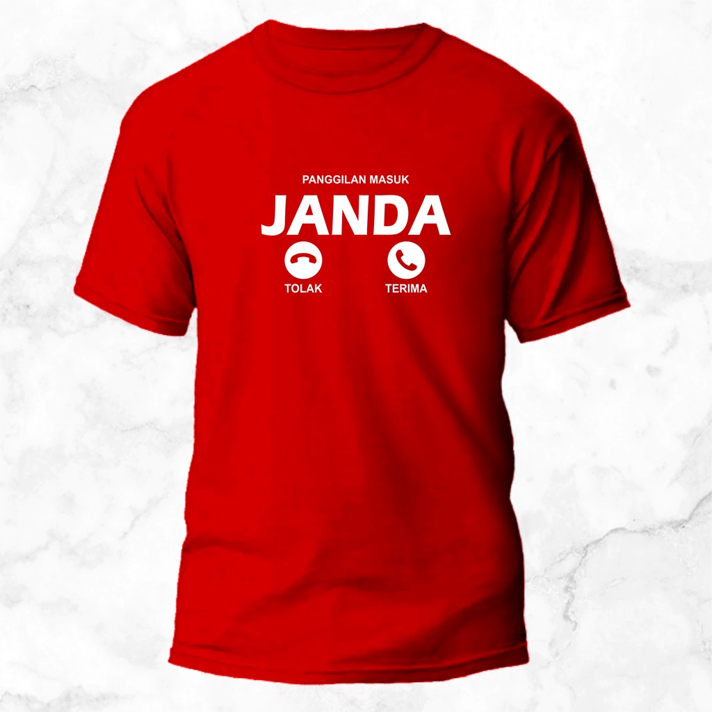 MY T-SHIRT SHOP - เสื้อยืด CASUAL CALL IN JAND* โลโก้สีขาว