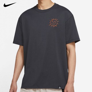 Nike2023 ACG เสื้อยืดลําลอง แขนสั้น คอกลม ระบายอากาศ สําหรับผู้ชาย DD8806-070