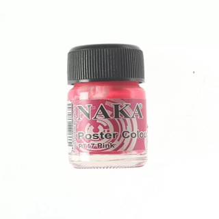HOMEHAP NAKA สีโปสเตอร์ 15 มล. สีชมพู สีโปสเตอร์ สีน้ำ สี