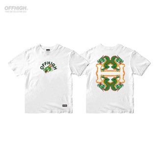 OFF HIGH DRAGON HEADS WHITE T-shirt_07