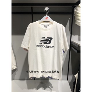 เสื้อยืดแขนสั้นลําลอง ผ้าฝ้าย ทรงหลวม พิมพ์ลาย NEW BALANCE NB สไตล์คลาสสิก สําหรับผู้ชาย และผู้หญิง