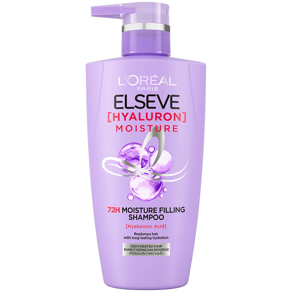 LeeMart แชมพู ลอรีอัล LOREAL 410ML ยาสระผม บำรุงเส้นผม ลอริอัล LOREAL รอลิอัล รุ่น ไฮยาลูลอน มอยซ์เจ