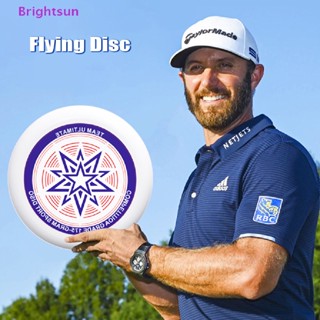 Brightsun Ultimate Flying Disc Saucer ของเล่นสันทนาการกลางแจ้ง แบบพกพา เกมแผ่นแข่งขัน ของเล่นกีฬา สําหรับเด็ก ผู้ใหญ่ ชายหาด Ufo จานร่อนมืออาชีพ ใหม่