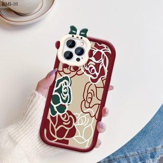 Xiaomi Redmi 12C 10C 10 10A 9A 9 9C 9T A1 สำหรับ Case Cartoon Flowers เคส เคสโทรศัพท์ เคสมือถือ Shockproof Casing