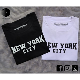 เสื้อยืดผู้ชาย ■NEW YORK CITY AESTHETIC TEES | modclothingmnl เสื้อยืดผ้านิ่ม