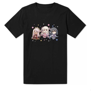 สาวน้อยเวทมนตร์ Illya Fate kaleid liner อะนิเมะเสื้อยืดแขนสั้นผ้าฝ้ายสองมิติ_03