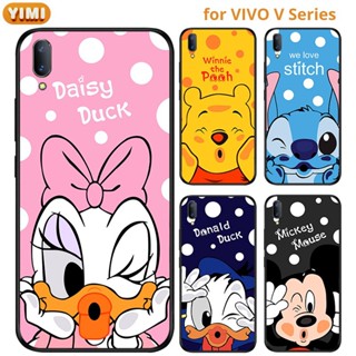 เคส VIVO V27 V27E V25 V25E V11 V11i V15 V17 V19 NEO PRO 1804 1819 5G โทรศัพท์มือถือ ลายการ์ตูน สําหรับ