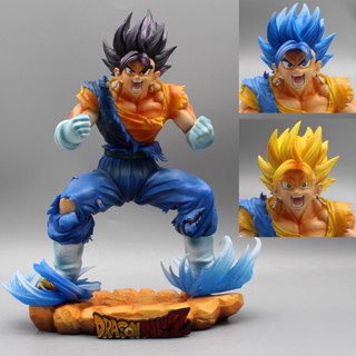 โมเดลฟิกเกอร์ PVC อนิเมะ Dragon Dall GK Vegetto Explosion Super Saiyan ขนาด 29 ซม. ของเล่นสะสม ของสะสม สําหรับเด็ก