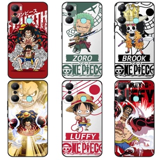 เคส Infinix Hot 20 Play X6825 Case การ์ตูน One Piece Luffy Soft TPU เคสซิลิโคน โทรศัพท์มือถือ เคส