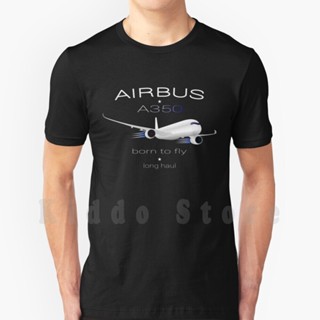 Airbus A350 - Modern T - Shirt Dsign T Shirt Men Cotton Cotton S - 6Xl Airplane Plans Aero_02