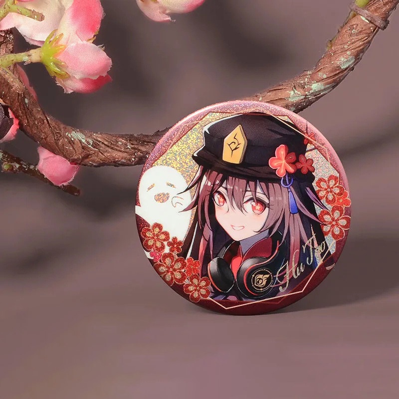 Genshin Impact Xiao Zhong Li Kaedehara Kazuha Beelzebul Klee Hu Tao ชุดหูฟังบลูทูธไร้สาย แบบพกพา สามโหมด สําหรับเล่นเกม