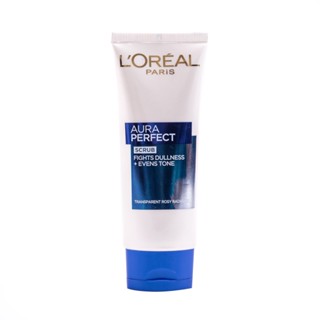 PERFECT Lไวท์เพอร์เฟคท์โฟมสครับ WHITE 100มล.ผลิตภัณฑ์ดูแลผิวหน้าLOREAL FOAM SCRUB 100 ML