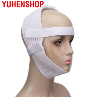 Yuhenshop Chin Strap Snoring Tape Breathable Adjustable Head Band for Improving Sleeping