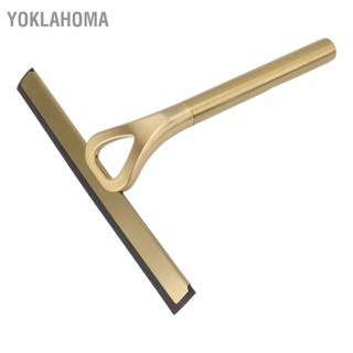 YOklahoma สแตนเลสไม้กวาดยางปาดน้ำหน้าต่างสำหรับประตูกระจกกระจกรถกระจกห้องน้ำกระจกห้องครัว