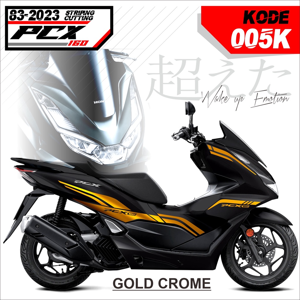 สติ๊กเกอร์ Striping liss ตัด HONDA PCX ALL NEW 160 HONDA PCX 160 รหัส 005